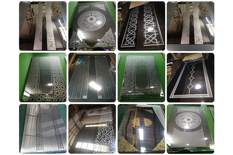 Etched Stainless Steel Sheet